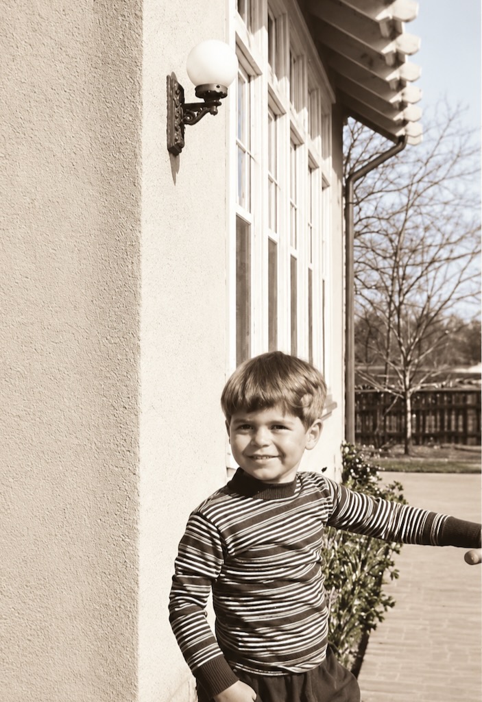 Alex Henderson and Sufferen Cottage.